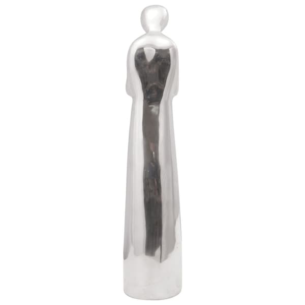 [LLC]Skulptur Silver 10 x 16 x 49 cm Aluminium 500