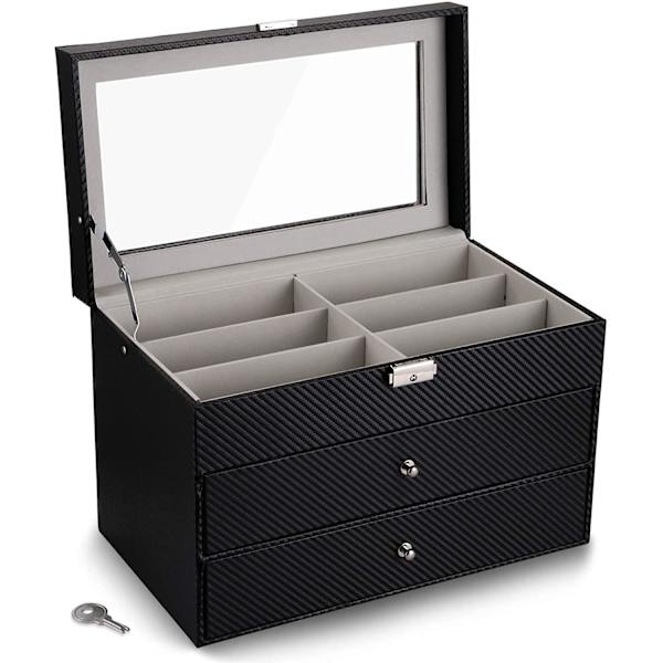 [LLC] Eyeglass storage 18 pcs Svart black