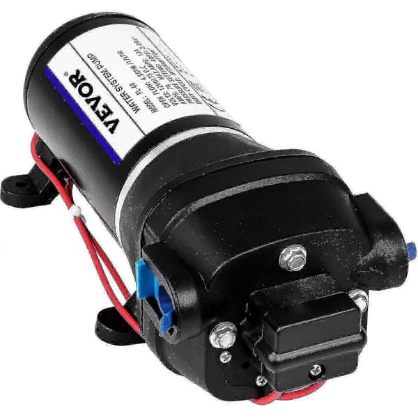Vattenpump 17L/min självsugande för jämn vattentillförsel