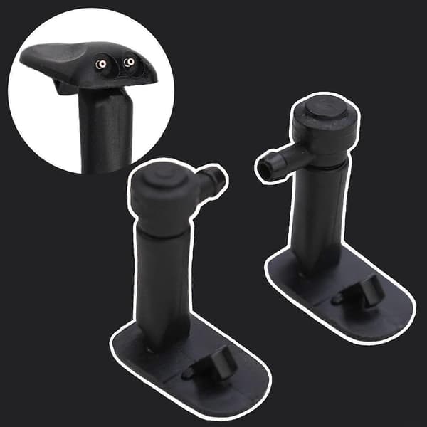 [LLC] 3 stk. Forrudevaskerdyser Sæt 12778850 12778849 til Saab 93 93X 2003-2011 Forbedret Spray
