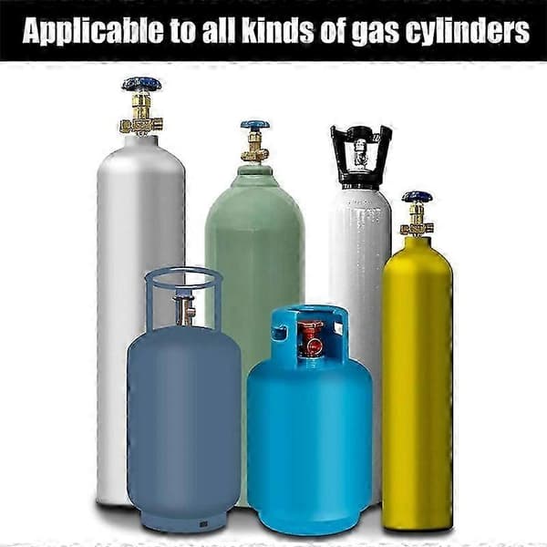[LLC] Bordsställ för propantankhållare, 2 st väggmonterade fästen, hållbart ABS gascylinderfäste Blue