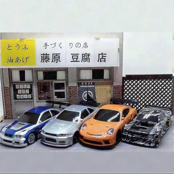 [LLC]2.4G RC Drift Car 1/43 Scale 4WD High-Speed Remote Control Mini Racing Car 4304