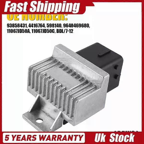 [LLC]Th40469680 Glødepluggrelé for Vauxhall Vivaro Movano A Renault Master Trafic II