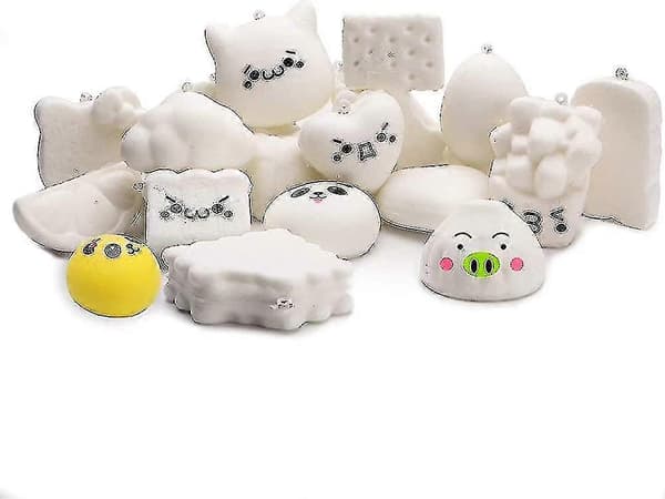 [LLC] Tilfeldig 10 stk DIY Squeeze Leker Sakte Stigende Kremduftende Kawaii Simulering Medium