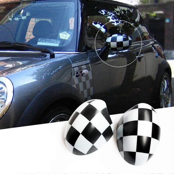 [LLC]Thr Ternede Spejlkapper til MINI R55 R56 R57 black