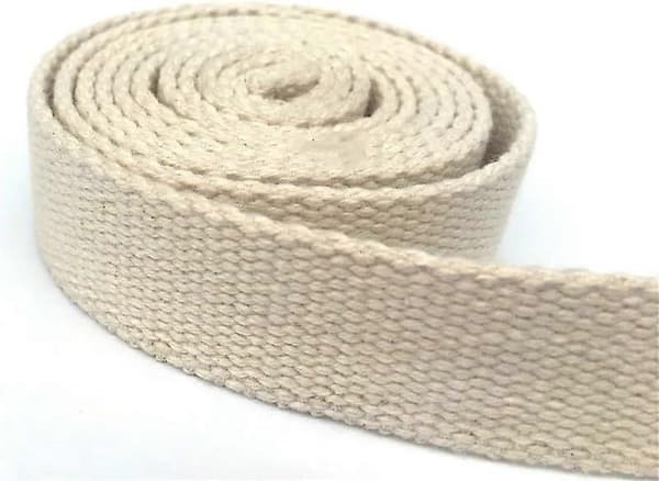 [LLC] Yogarem 300 cm Justerbar D-ringrem i bomull för stretching och flexibilitetsträning, beige