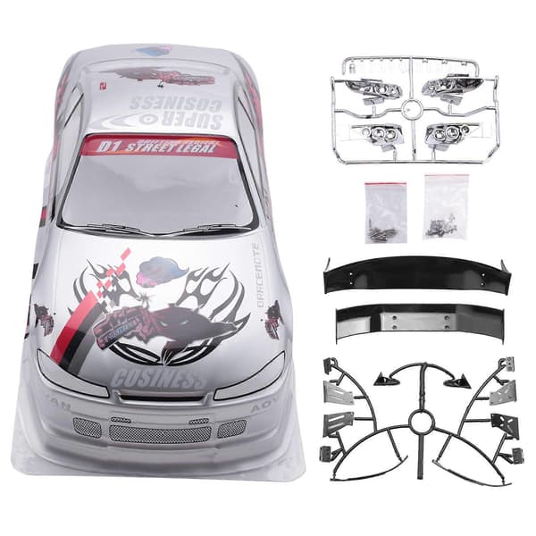 [LLC]1/10 RC Bilkarossmodifiering 190 mm On Road Drift Kompatibel Nissan