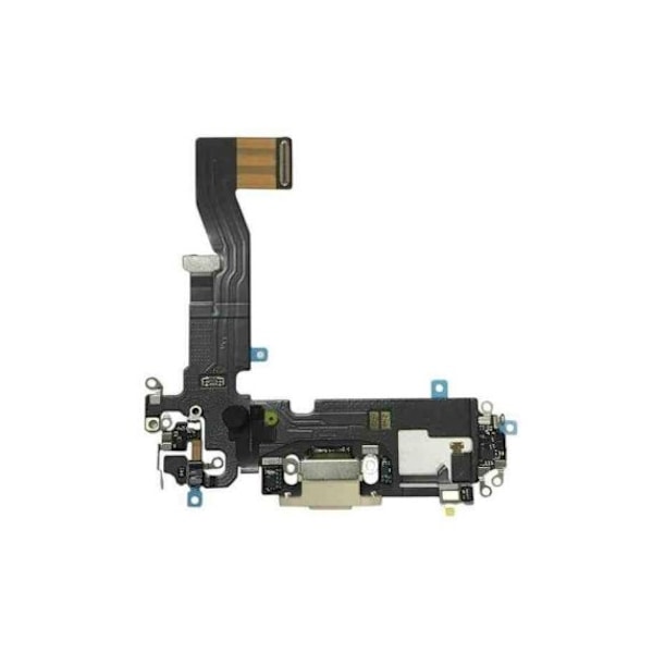 [LLC]iPhone 12/12 Pro Laddkontakt Flexkabel - Guld