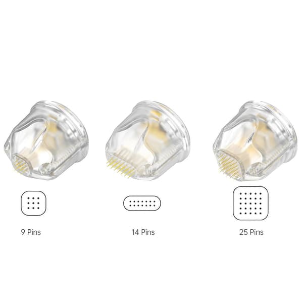 [LLC]Tho Roller Q2 Erstatningshoveder Pakke med 10 9pin-5pcs