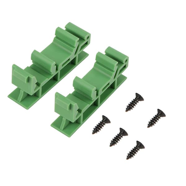 [LLC]10 sett 35 mm PCB DIN C45 skinneadapter kretskort monteringsbrakett stativholder