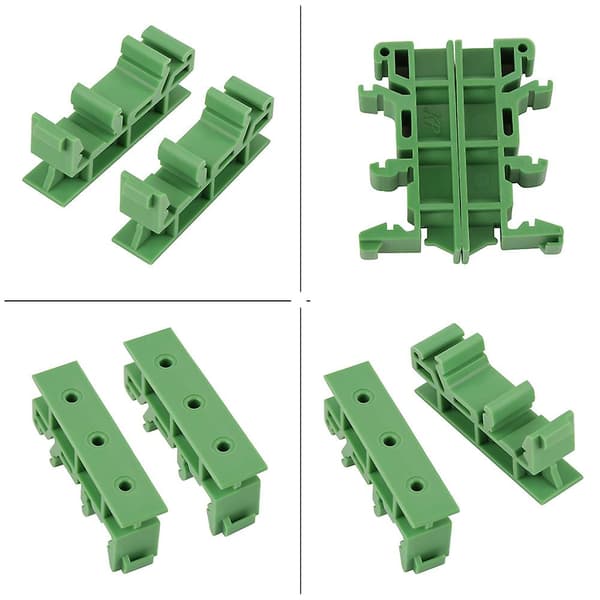 [LLC]10 uppsättningar 35 mm PCB DIN C45 skenadapter kretskort monteringsfäste stativhållare