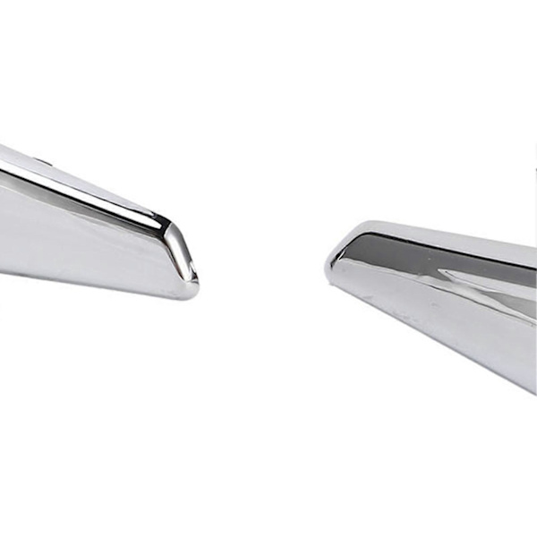 [LLC] 2 STK Front Fender Chrome Finish 51117338569 Replacement Compatible with X3 X4 F25 F26 2013-2017 Solid Solid Normal