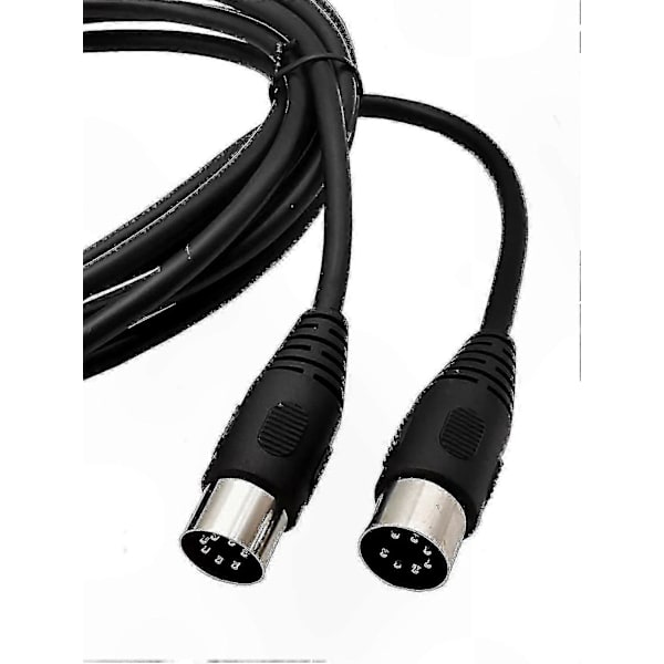 [LLC]Th 1,5 m han til han 7-bens DIN MIDI Controller Interface Kabel til musikenheder 1M