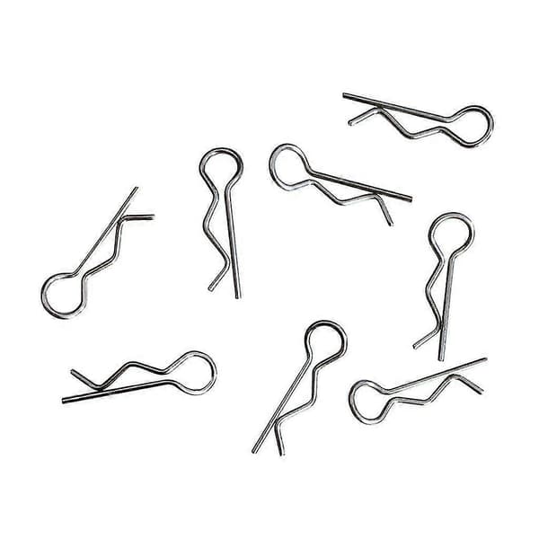 [LLC]8 stk. karosseriklemme til 9130 9136 9137 RC 1:16 modelbil reservedel