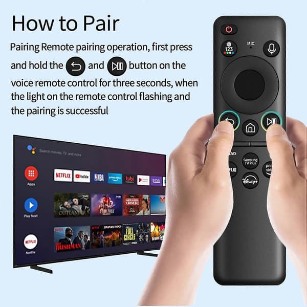 [LLC] 2025 Newest Model BN59-01432A Solar Voice Remote Control for Samsung TV