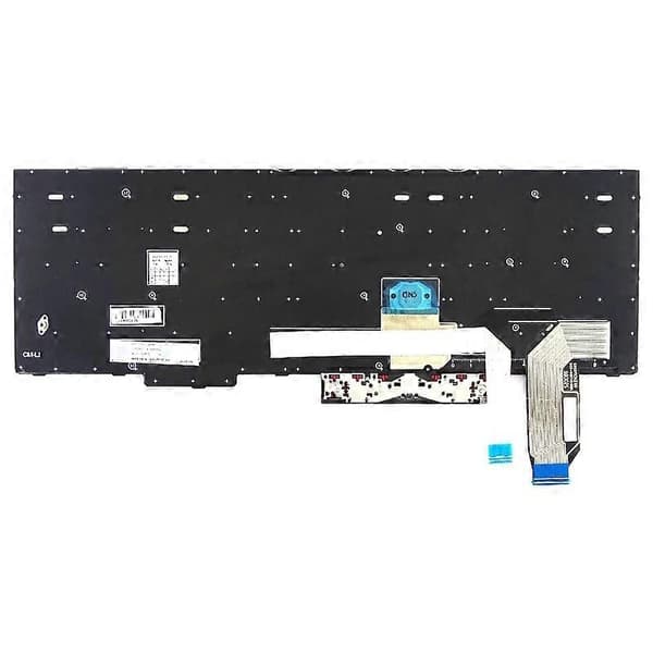 [LLC]Th Version tangentbord för Lenovo Thinkpad E580 E585 E590 E595 T590 P53S L580 L590 P52 P72 P53 P73 Silver