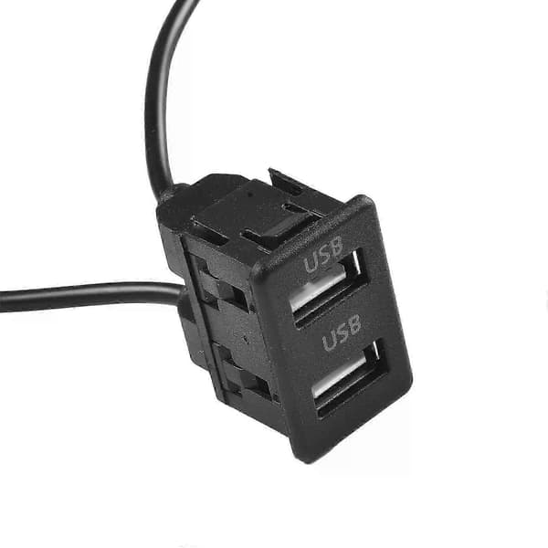 [LLC]145cm Bil Dash Flush Mount USB Port Panel Bil Båd USB Port Panel Forlængerkabel Adapter Til Toyota Til Mitsubishi Dele SZRH A-B 5 5