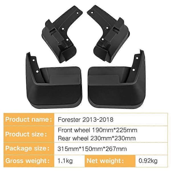 [LLC] Gjelder Subaru Forester 2013-2018 Liten Versjon Skjermstropp Bildeler