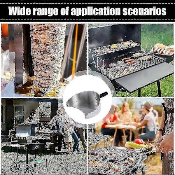 [LLC]Professionel kødfanger til shawarmagrill og restaurantbrug