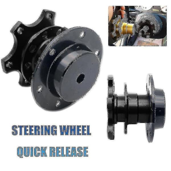 [LLC]Universal Quick Release Adapter Snap Off Steering Wheel Hub Race GET IT_Gift Of G
