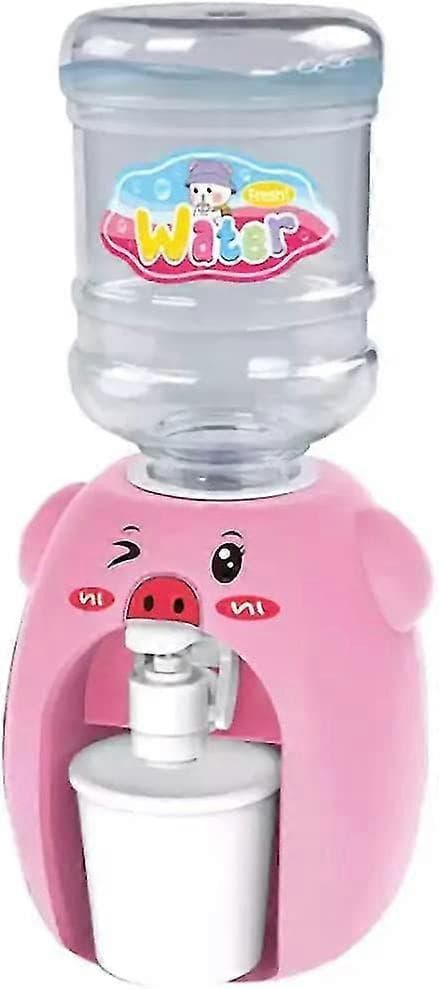 [LLC] Mini dricksfontän roliga leksaker Barnens lekhusleksaker (rosa)