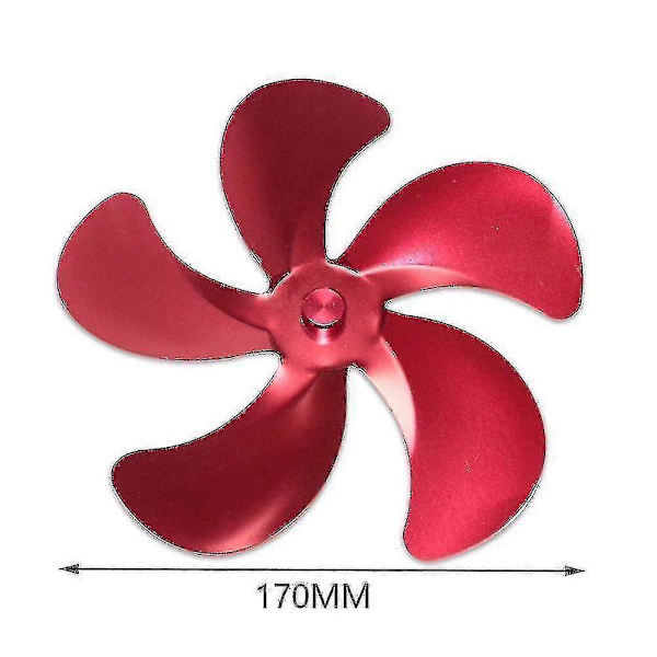 [LLC]Tht luftventilator pejs ventilatorblad af ventilator brændende trækasse Red