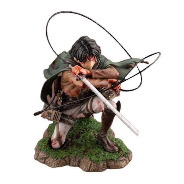 [LLC] Attack On Titan Levi Ackerman PVC Figur Anime Action Figur Model Legetøj