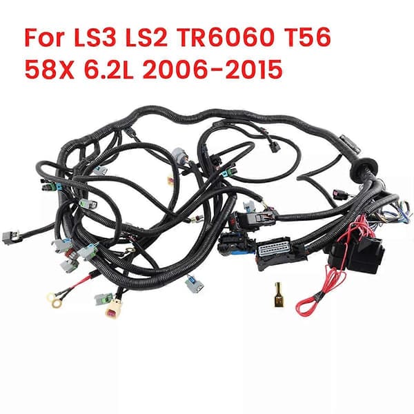 Standalone ledningsnet til LS3 LS2 TR6060 T56 / 58X 6.2L 2006-2015 Standalone ledningsnet Drive B Black