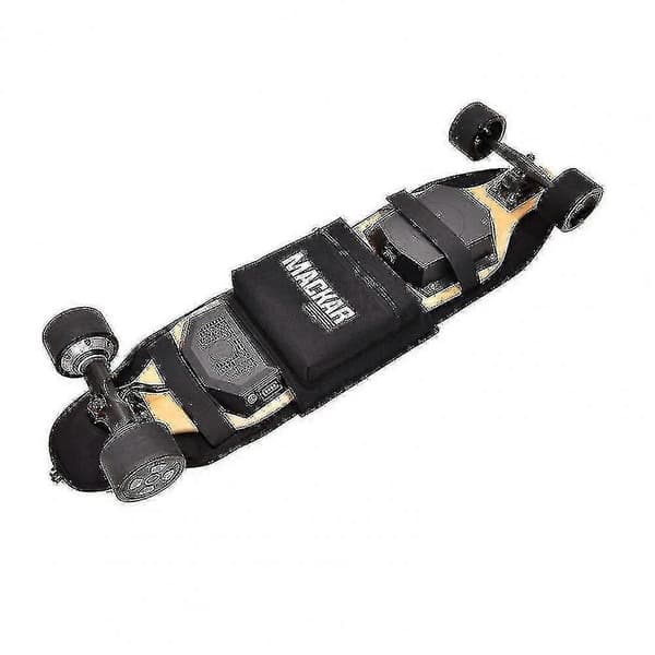 Skateboardryggsäck multifunktionell hopfällbar skateboardväska vattentät med blixtlåsficka
