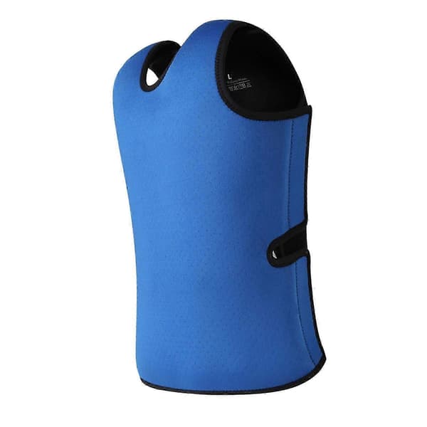 [LLC]Thnsory Vest Sensorisk kompresjonsvest Tettsittende stemningsbehandlingsforstyrrelser Ermeløs dekning Sensorisk behandlingsvest Blue
