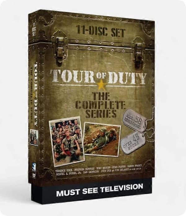 [LLC]TOUR OF DUTY The Complete Series Seasons 1-3 - (DVD 11-Disc Box Set) English Version