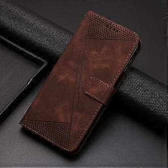 [LLC] Case for Honor Magic 7 Lite Protective Flip Soft PU Leather Phone Cover Compatible with Honor Magic 7 Lite - Brown Brown