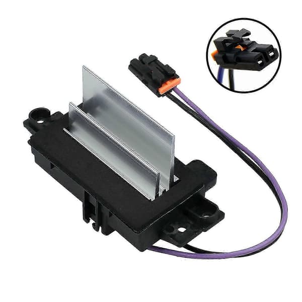 [LLC]03-06 Chevy Silverado Suburban Yukon HVAC AC Blower Motor Module Replacement 33 33 ABS+metal