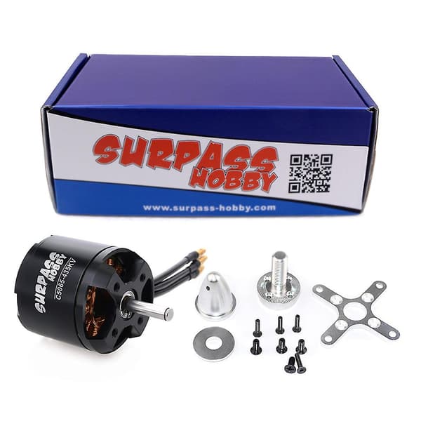 [LLC]Surpass Hobby C5065 435kv 335kv Borstlös Motor Borstlös Motor För RC Flygplan Fastvinge Segelflygplan Flygplan C