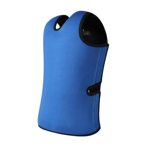 [LLC]Thnsory Vest Sensorisk Kompressionsvest Formtilpasset Stemningsforstyrrelser Ærmeløs Dækning Sensorisk Bearbejdningsvest Blue