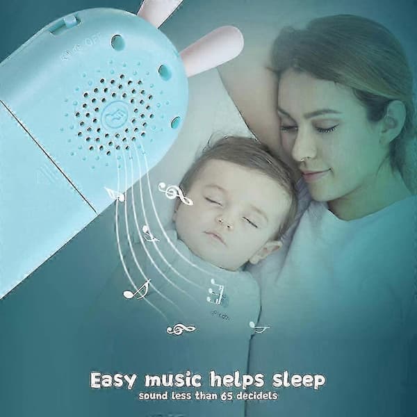 [LLC] Babyleketelefon for småbarn, musikalske babyleker 1 stk - blå 5 5