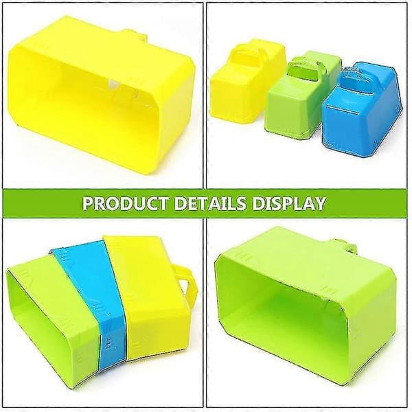 [LLC]2 stk. Sandmursteinsform for utendørs slottsbygging