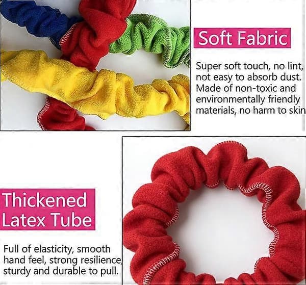 [LLC] Elastiskt motståndsband för grupp- och inomhusträning Multicolor 4.8m