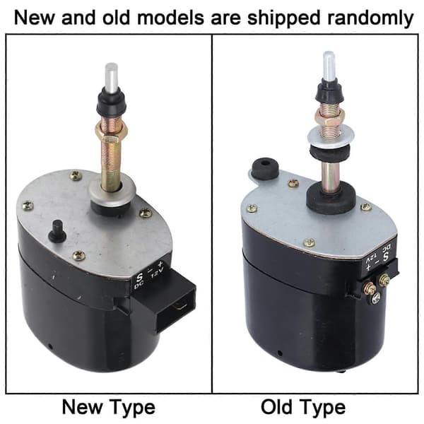 [LLC] Elektrisk vinduesviskermotor, 105 W, til traktor, skiveviskermotor, bilforrude, vinduesviskermotor, universal, erstatning for