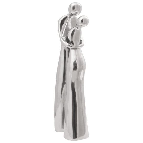 [LLC]Skulptur Silver 10 x 16 x 49 cm Aluminium 500