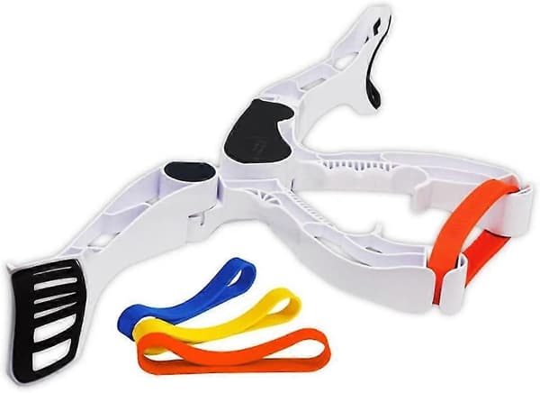 [LLC]Threngthen Brawn Exerciser Underarm Håndledsstyrke Træningsudstyr 3 Bind Hvid