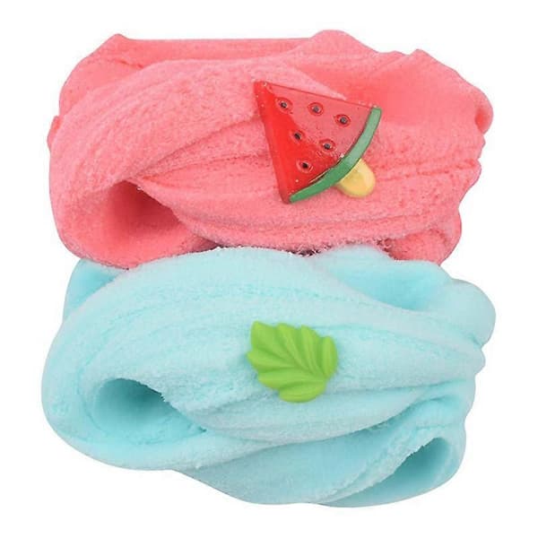 [LLC] Fluffigt molnslime, set om 2, DIY doftande slime för barnkalas