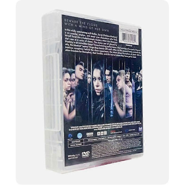 [LLC]ThPHAN BLACK The Complete Series Sæson 1-5 ( DVD 2017 15-Disc Box Set ) engelsk version