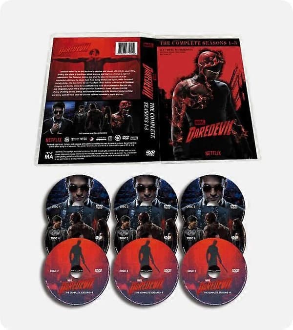 [LLC] Daredevil Komplette Sæsoner 1-3 (9-Disc DVD) engelsk version