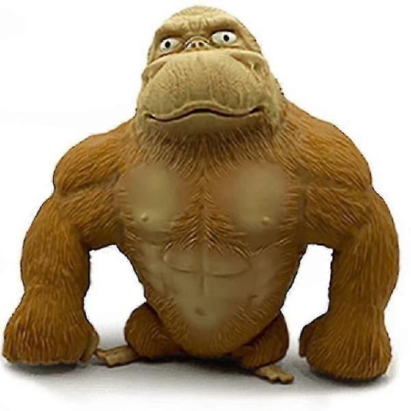 [LLC]Thxi Baba Great Orangutan Squeeze Vent Doll Stress Relief Squeezing Toy Yellow