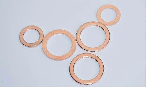 [LLC]20x Motorcykel Cykel Bil Bromsledning Banjo Bult Koppar Krossbrickor M10 u