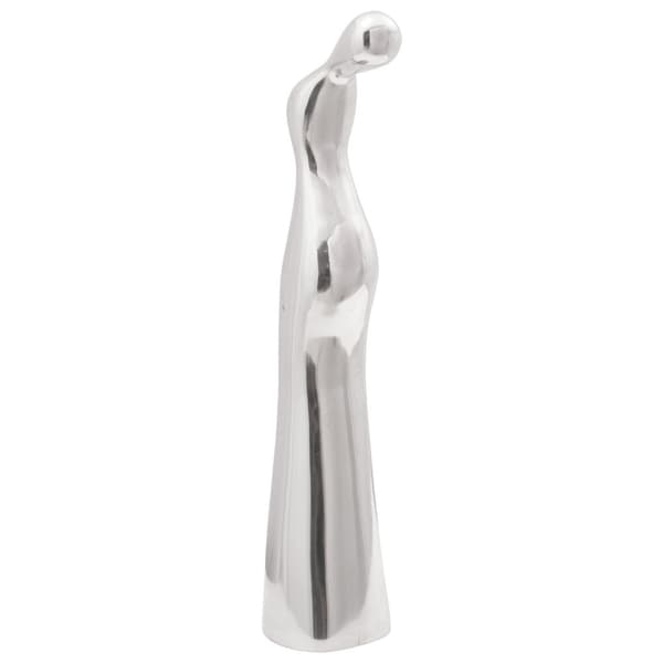 [LLC]Skulptur Silver 10 x 16 x 49 cm Aluminium 500