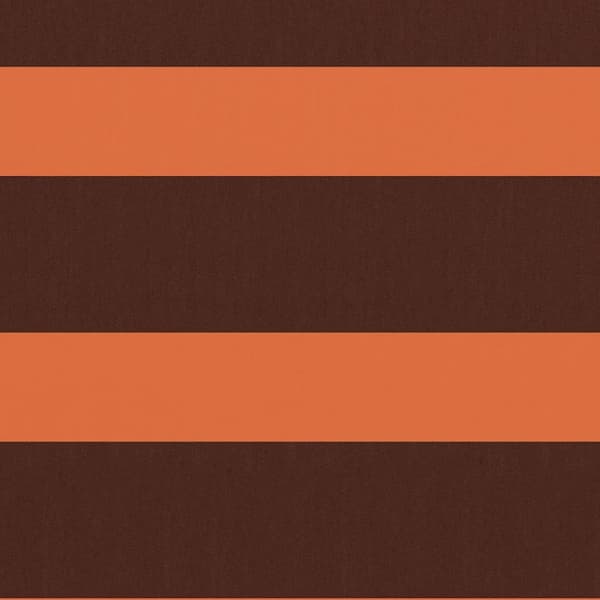[LLC]Balcony screen orange and brown 90x400 cm oxford fabric 500