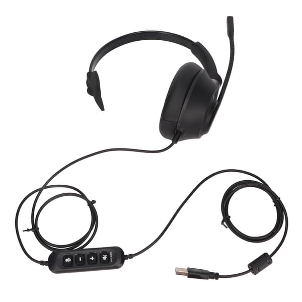 [LLC] Monauralt USB-headset til erhverv med ENC-støjreduktion