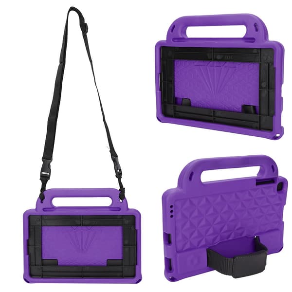 [LLC] Tablet Case EVA Protective Case Suitable for Tab 10.1-inch SMT510/T515 2019 (Purple)